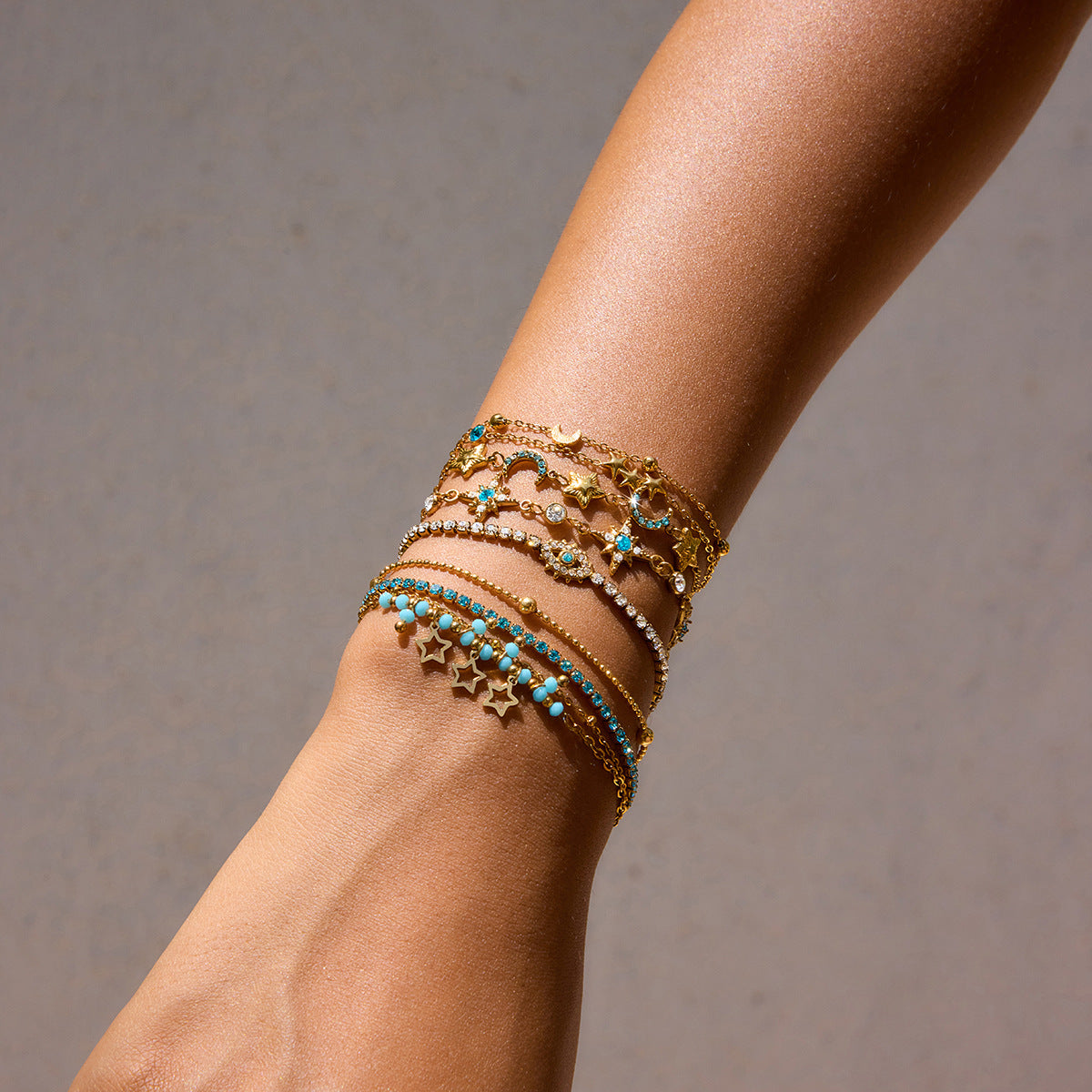Light Luxury Bracelet Female Star Asterism Star Personality All-match Fashion