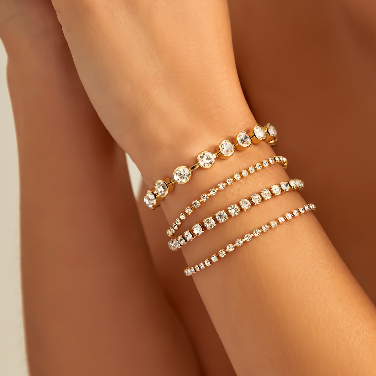 Sweet Cool Pearl Bracelet Set